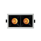 ART-SQ-180x2 LED светильник встраиваемый полуповоротный Downlight   -  Встраиваемые светильники 
